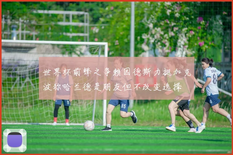世界杯前锋之争赖因德斯力挺加克波称哈兰德是朋友但不改变选择